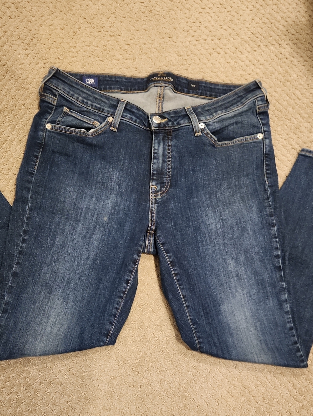 LUCKY BRAND Dark Blue Women’s Jeans - Lolita Super Skinny 14W